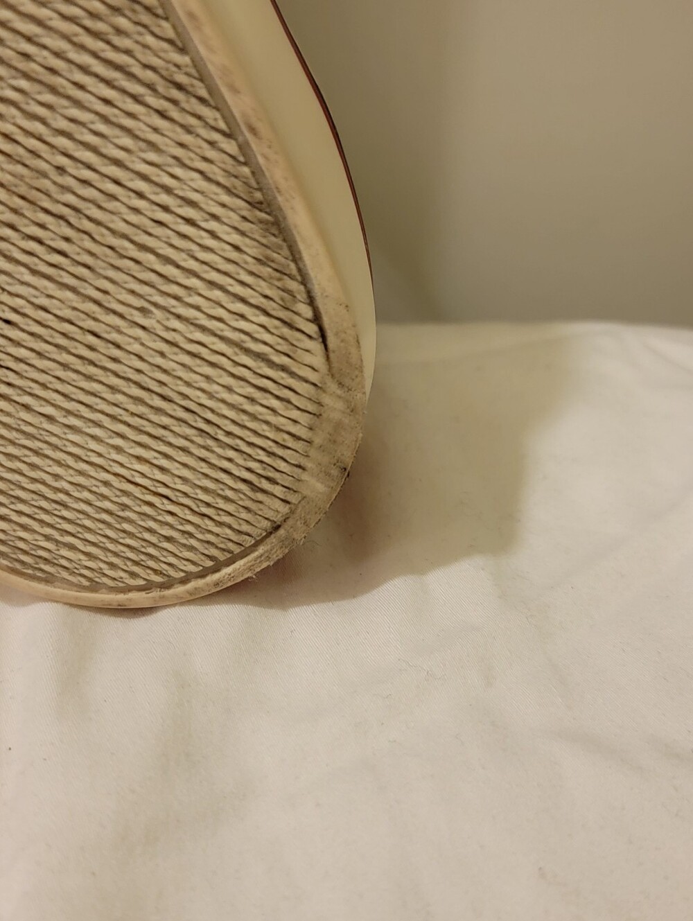 Gucci Red Leather Men's Boat Shoes with Cream and Navy Trim - Picture 7 of 11